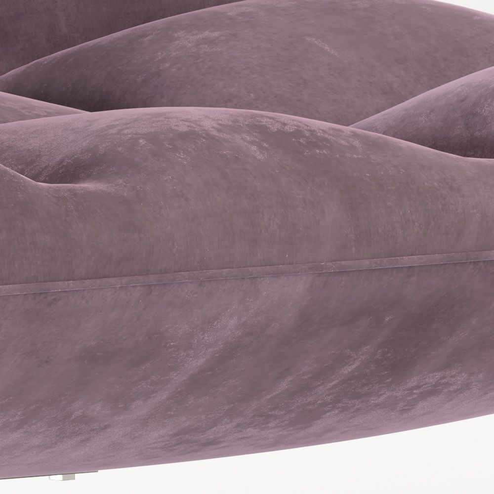 dutchbone-bar-lounge swivel chair leather 3D model_13