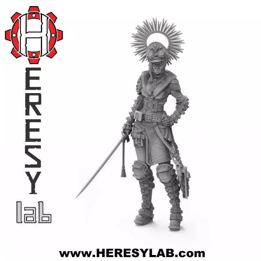 Heresylab - Iron Lady 3D print model_0