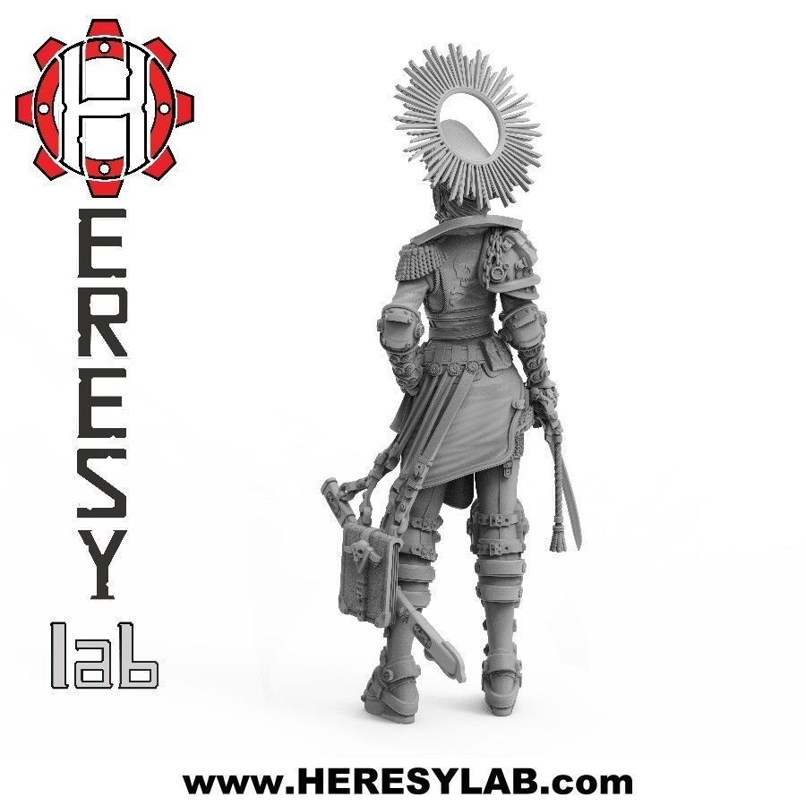 Heresylab - Iron Lady 3D print model_1