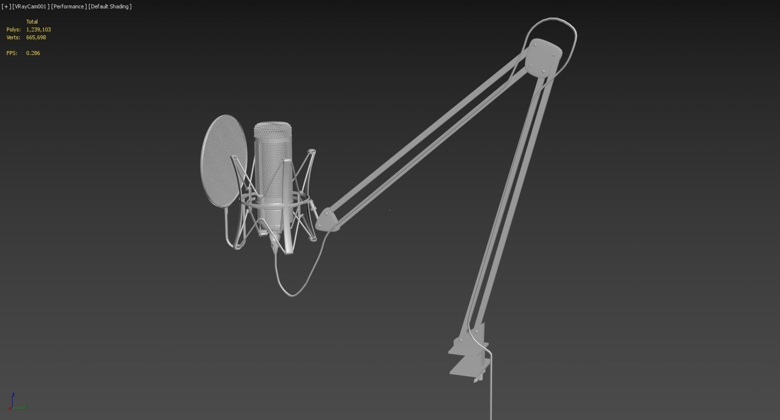 Microphone 3D model_8