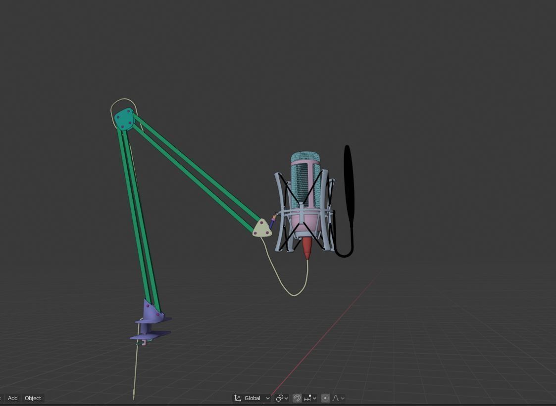 Microphone 3D model_13