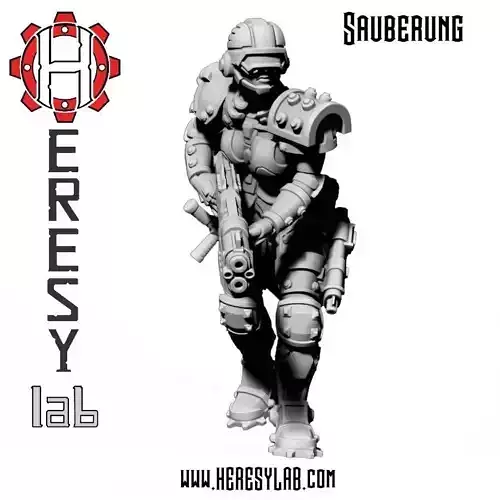 Heresylab - Sauberung Female Enforcer