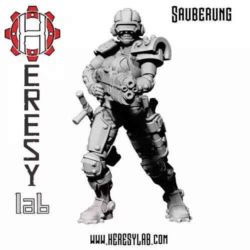 Heresylab - Sauberung Female Enforcer 