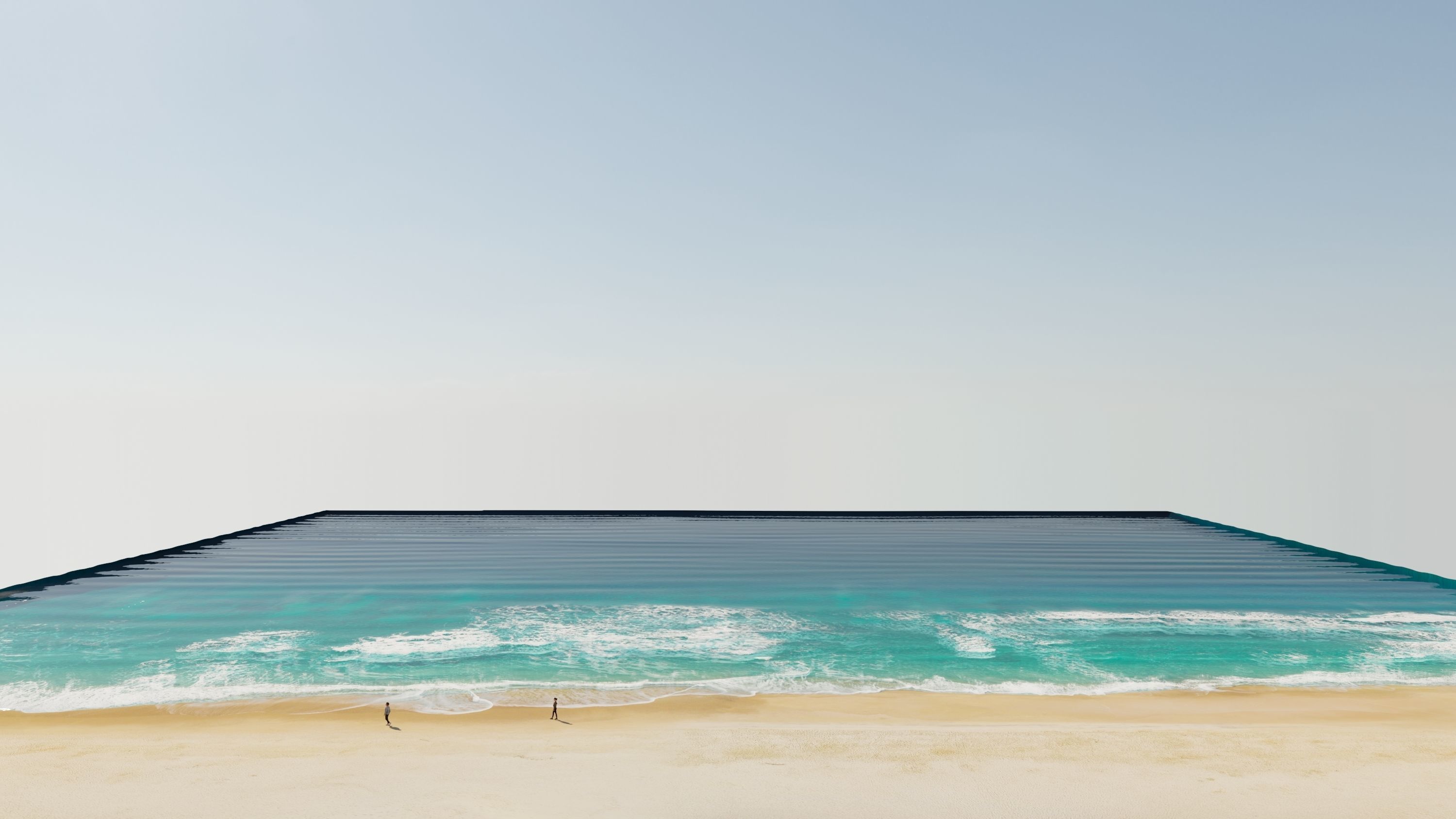 Tropical Water 3d scene  3D model_5