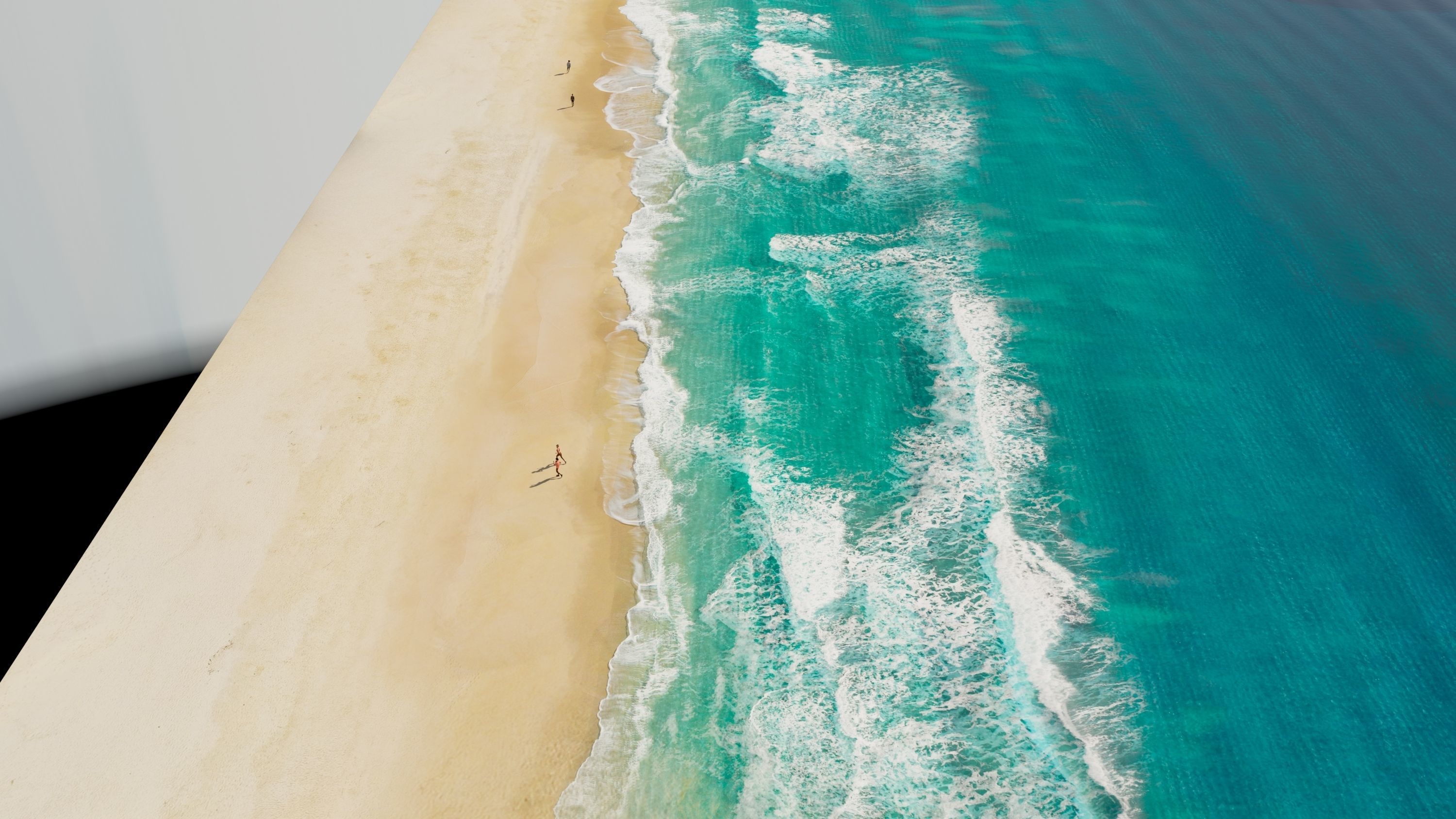 Tropical Water 3d scene  3D model_2