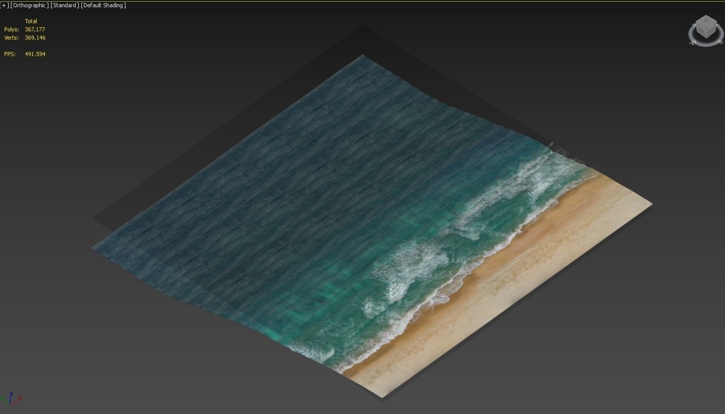 Tropical Water 3d scene  3D model_8