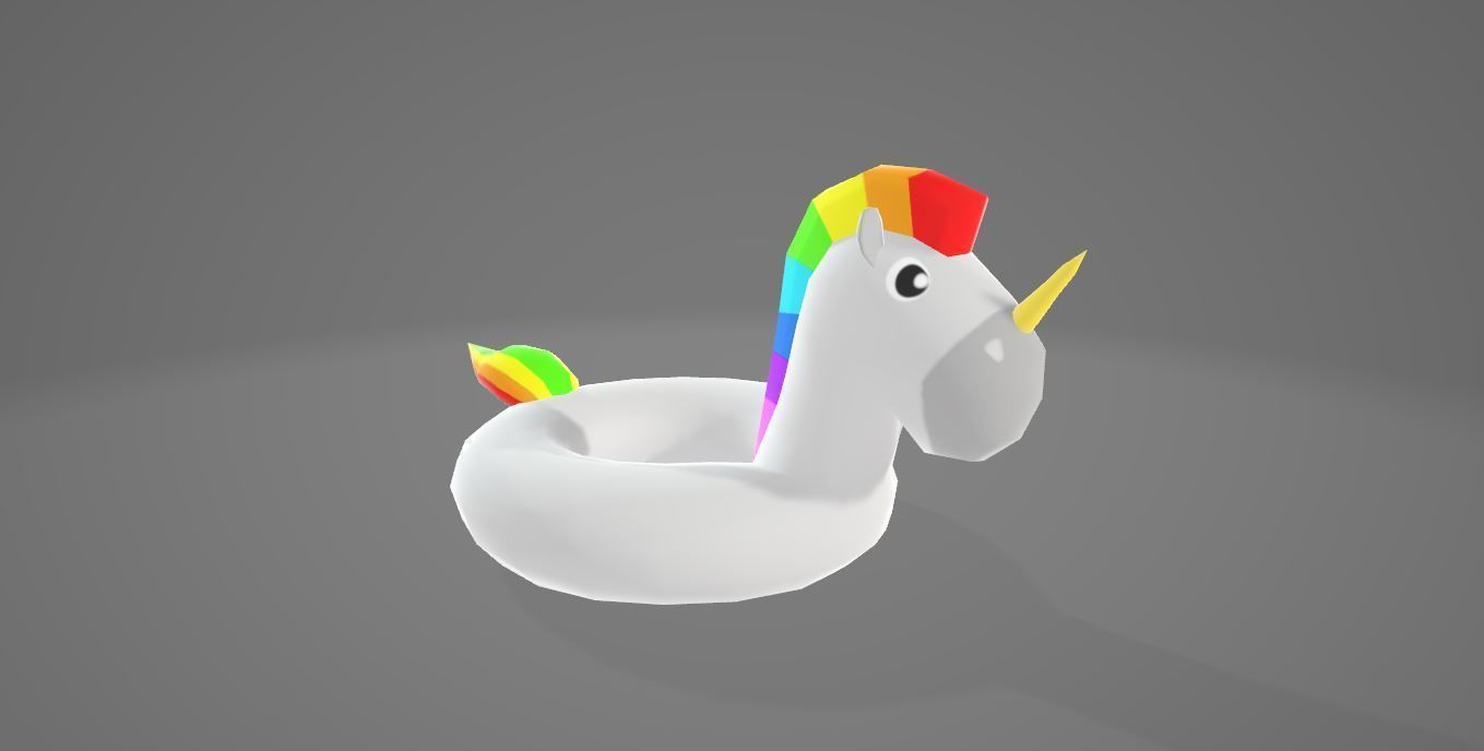 Float Lowpoly Cartoon 3D for Games Low-poly 3D model_1