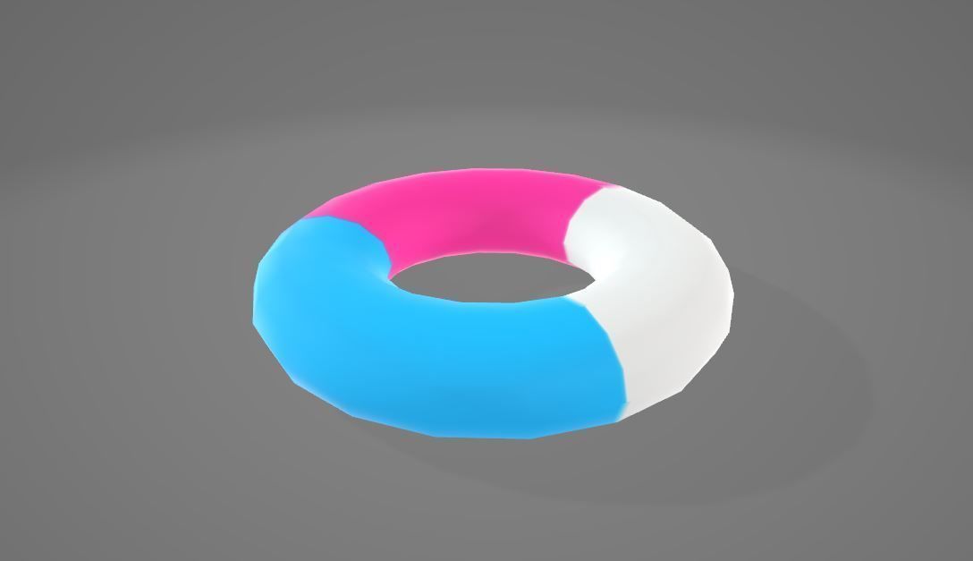 Float Lowpoly Cartoon 3D for Games Low-poly 3D model_11