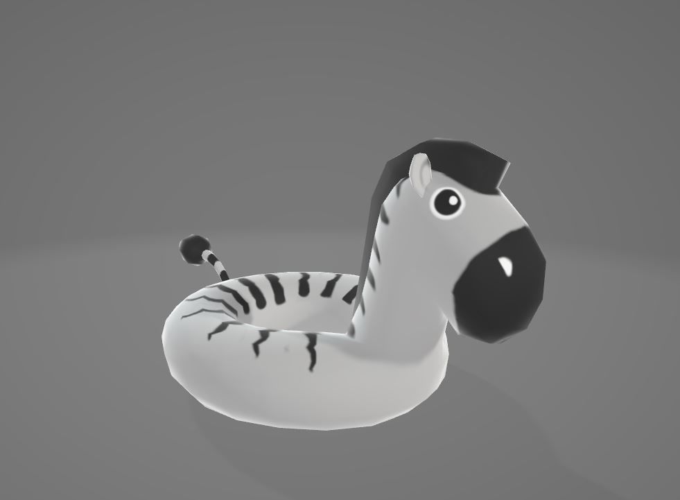 Float Lowpoly Cartoon 3D for Games Low-poly 3D model_3