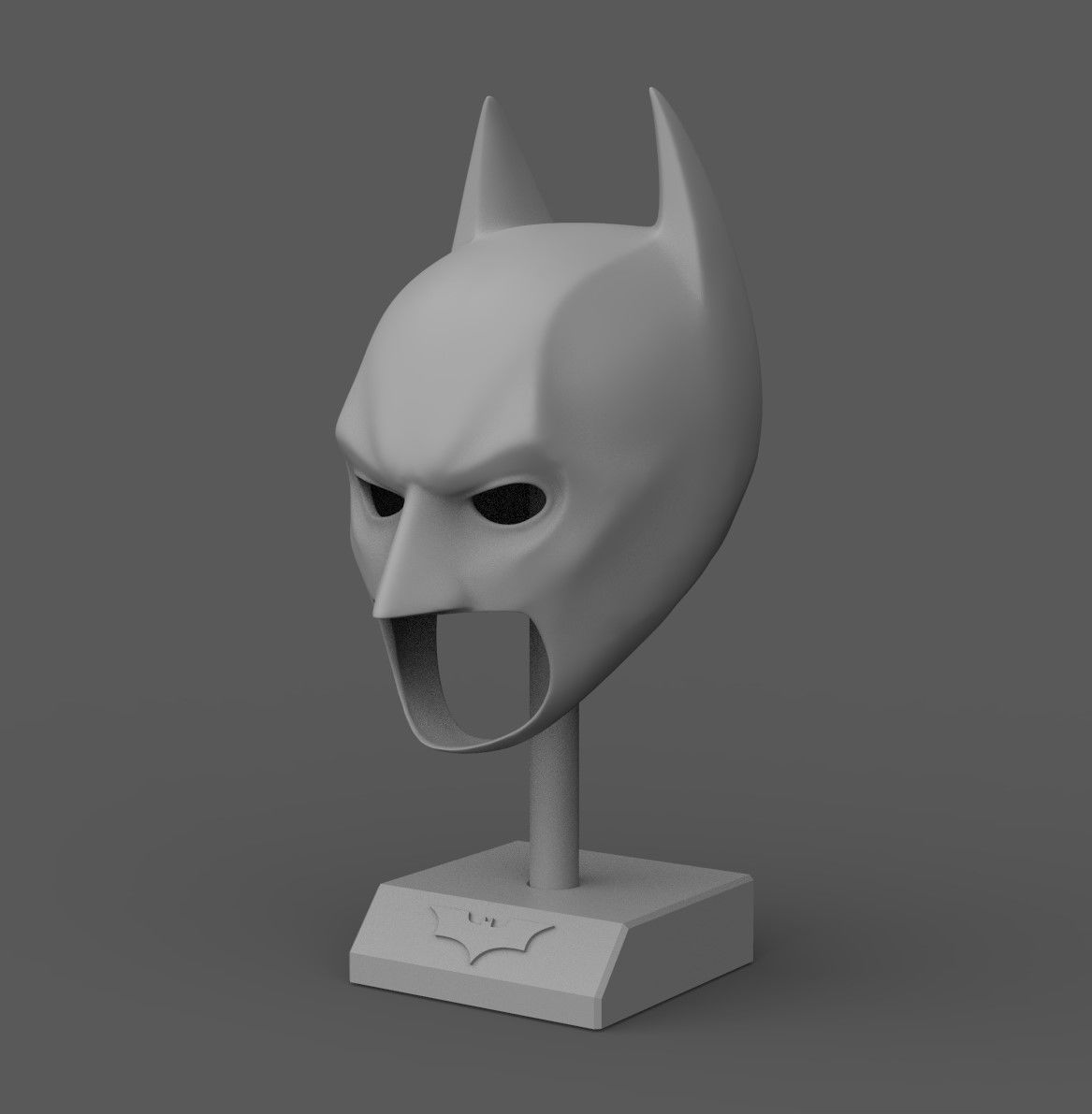Dark Knight Cowl - 3D Files 3D print model_7
