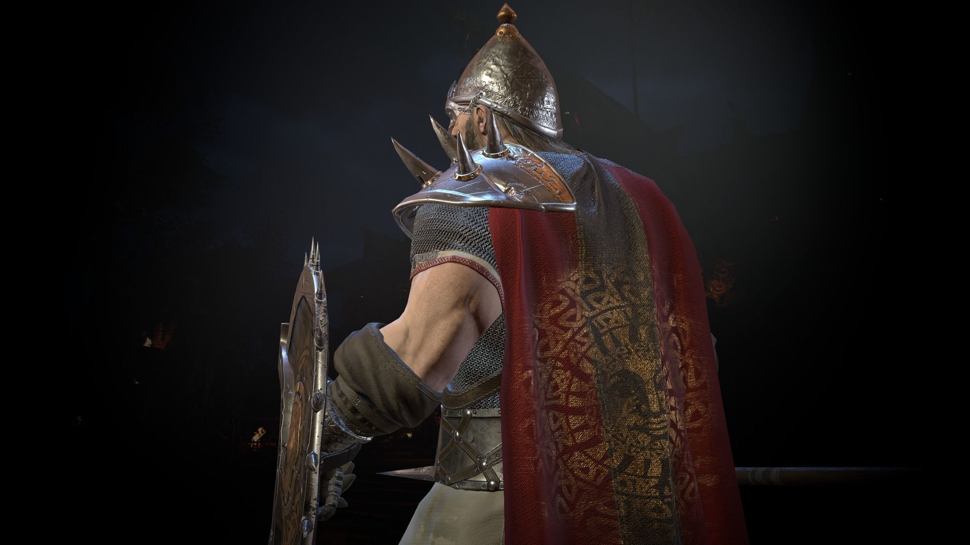 HeroOldWarrior spartan warrior Low-poly 3D model_12