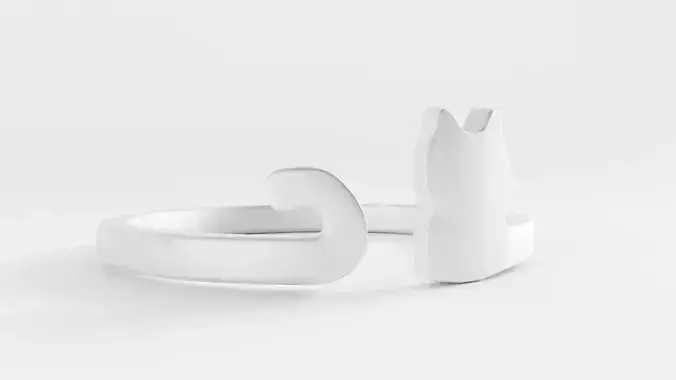 Cat-Design Ring