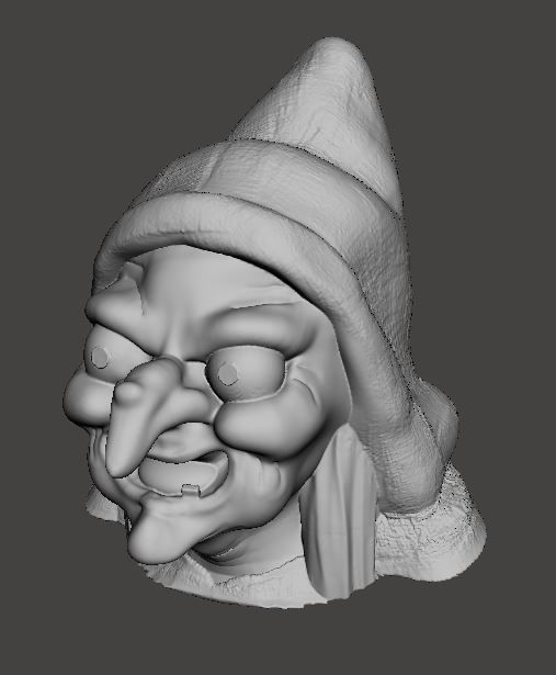 SW EVIL QUEEN - HEAD - 3D print model_2