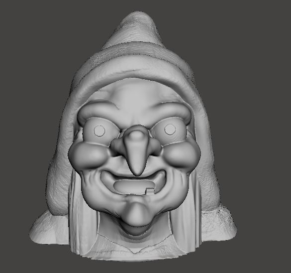 SW EVIL QUEEN - HEAD - 3D print model_3