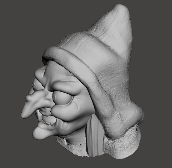 SW EVIL QUEEN - HEAD - 3D print model_1