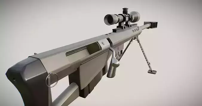 BarretM95 sniper rifle