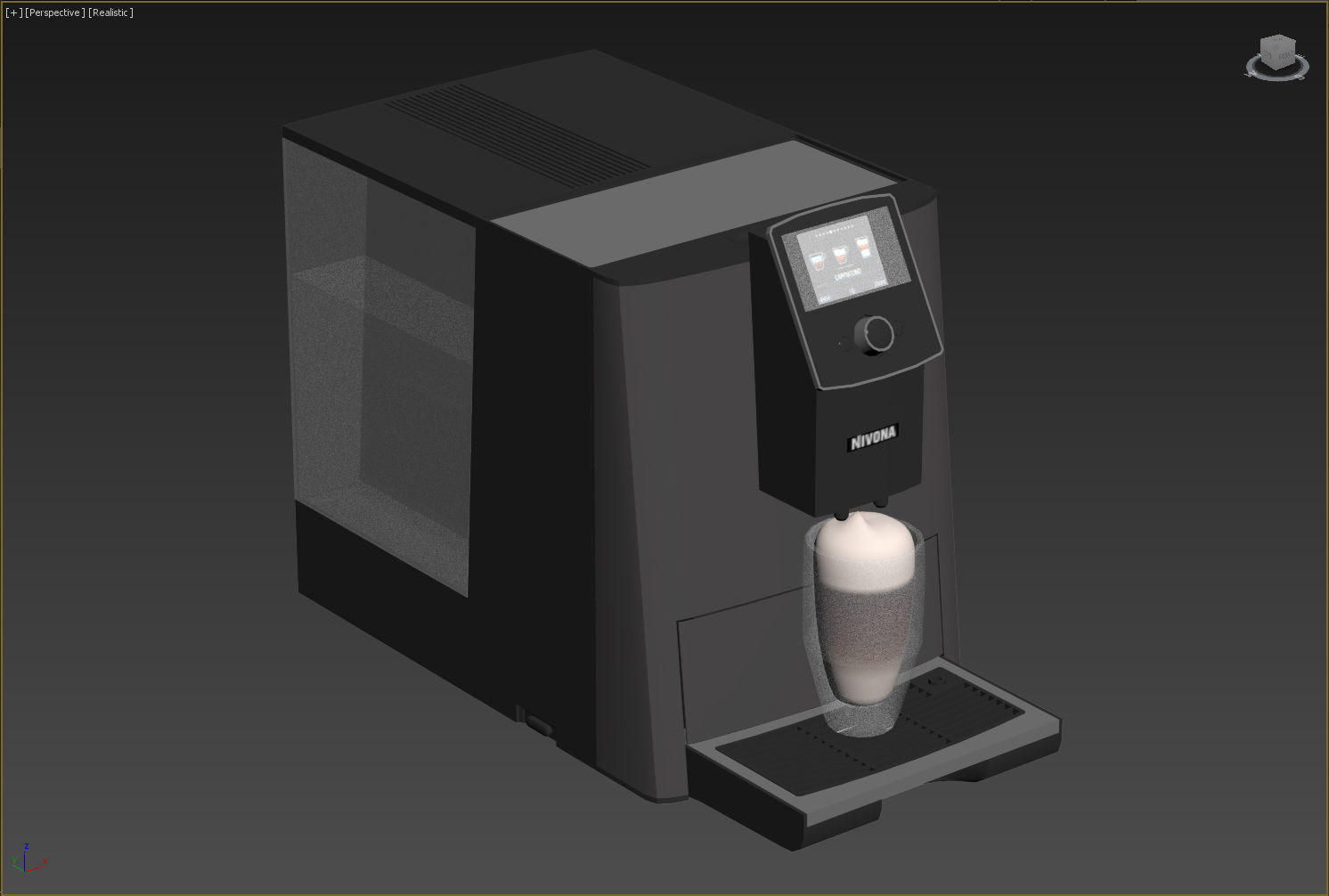 Coffee Machine Nivona Cafe Romatica 825 3D model_19