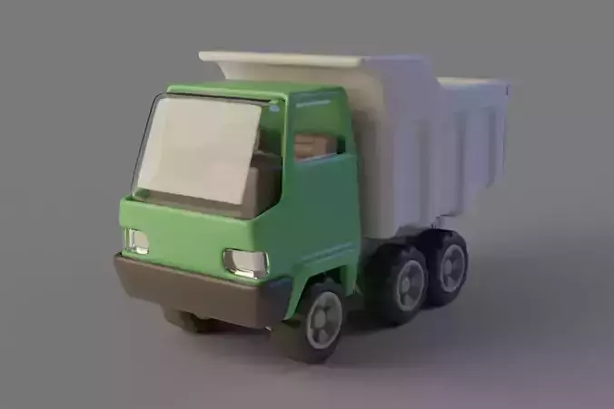 Dump truck 3D model