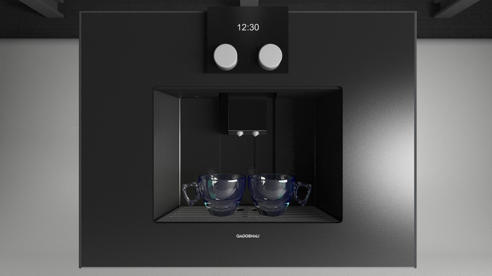 Espresso machine Gaggenau 3D model_2