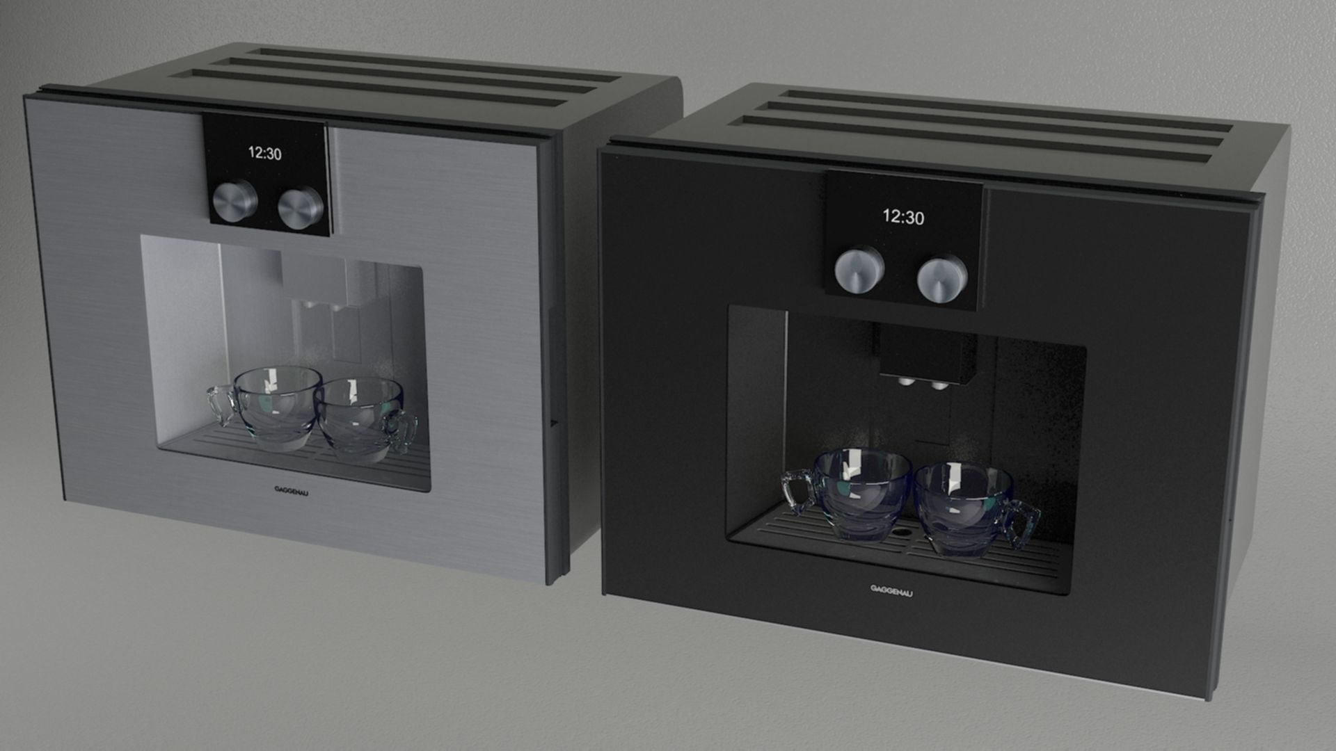 Espresso machine Gaggenau 3D model_9