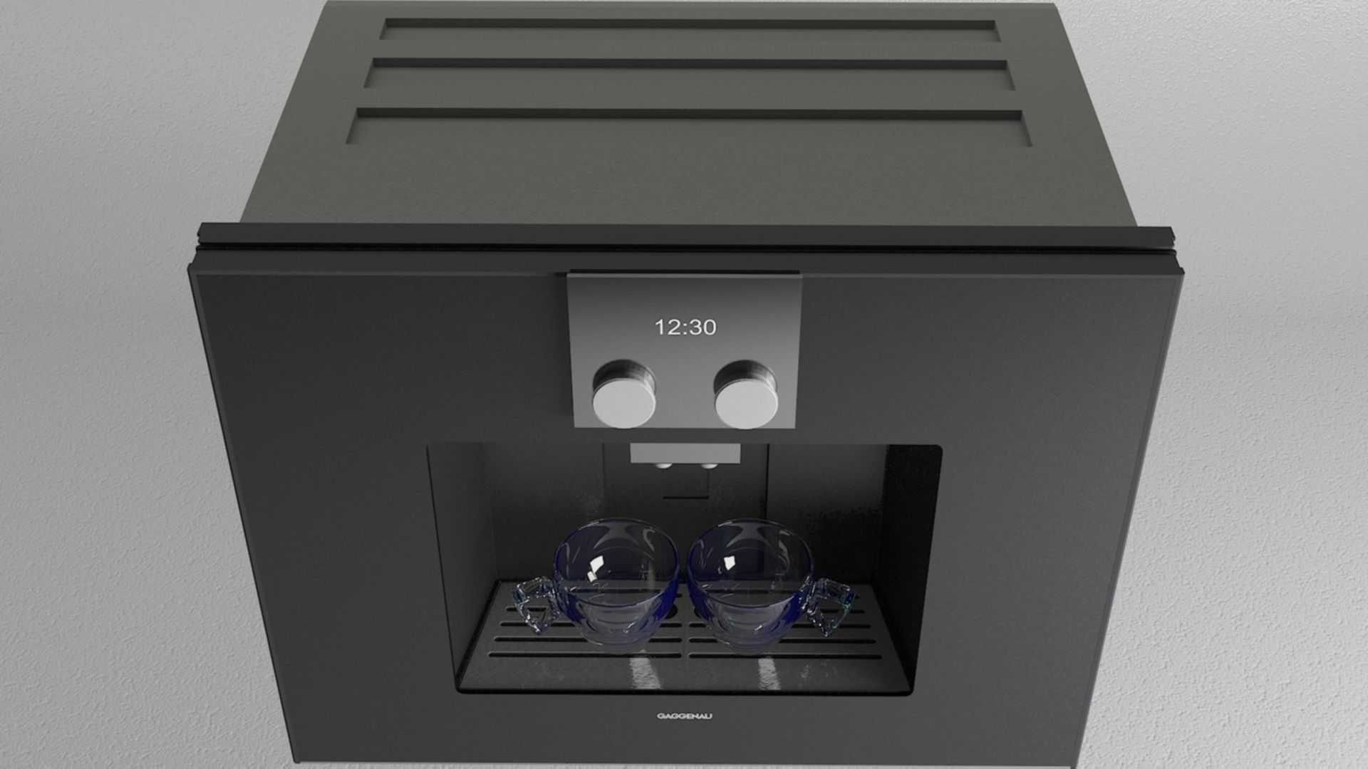 Espresso machine Gaggenau 3D model_3