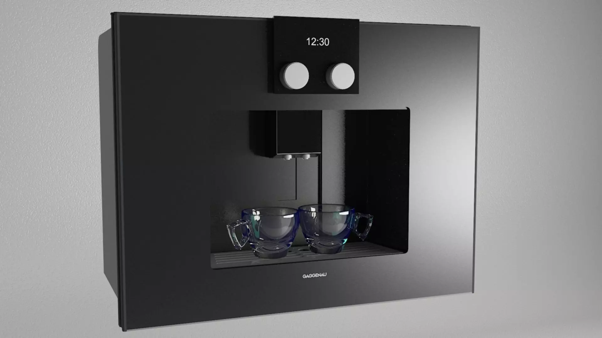 Espresso machine Gaggenau 3D model_0