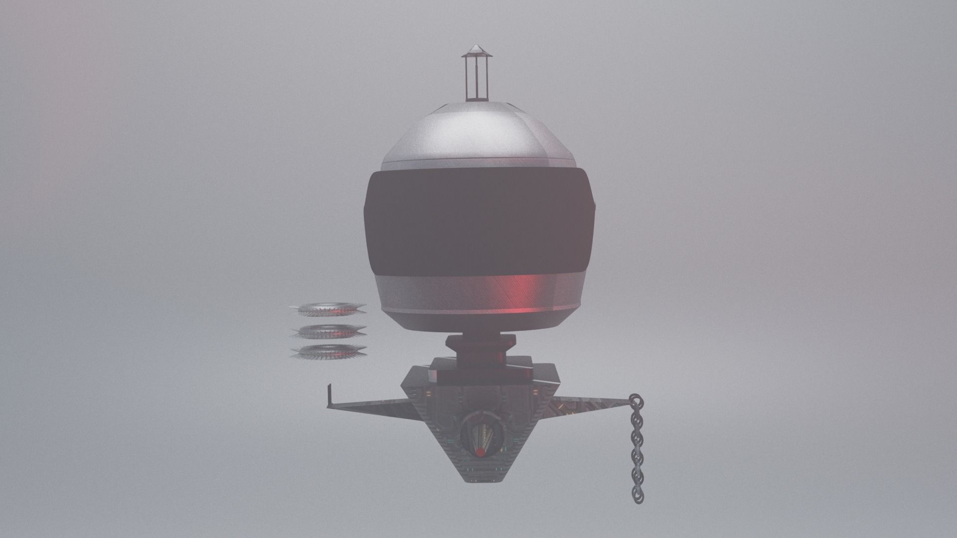 Space robot 3D model_9