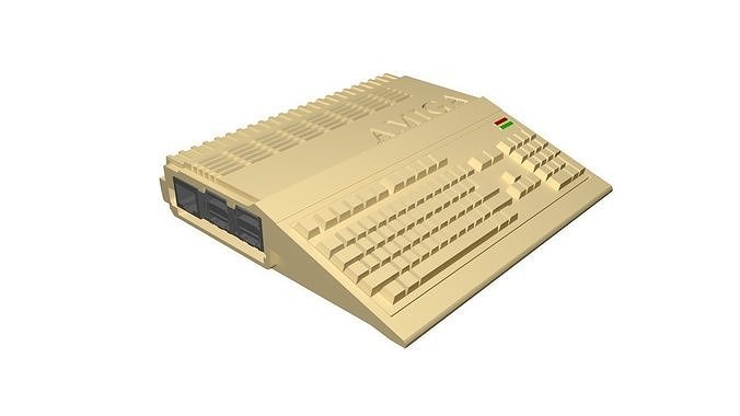 Commodore Amiga Raspberry Pi 3B Case  3D print model