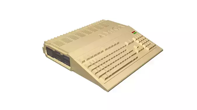 Commodore Amiga Raspberry Pi 3B Case  3D print model