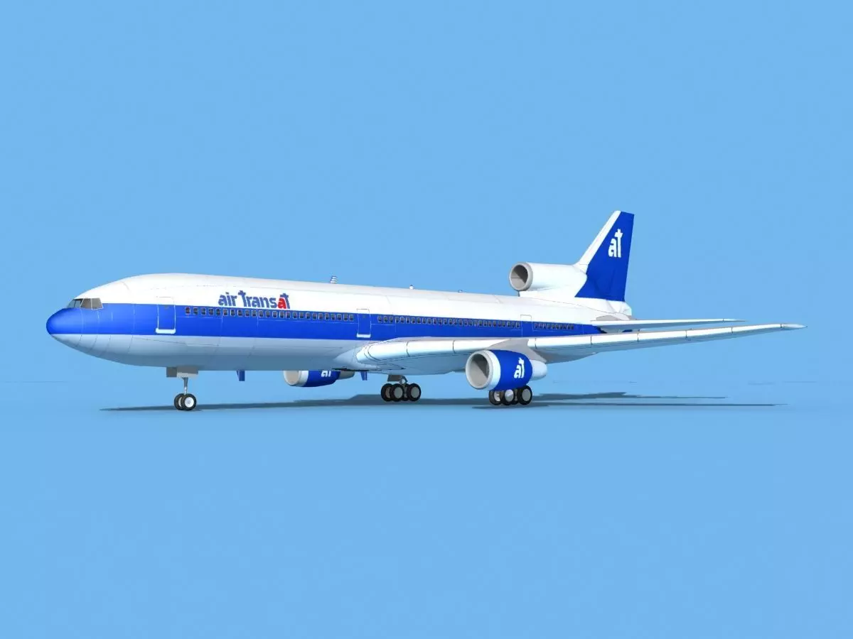 Lockheed L-1011 TriStar Air Transat 1 3D model_0