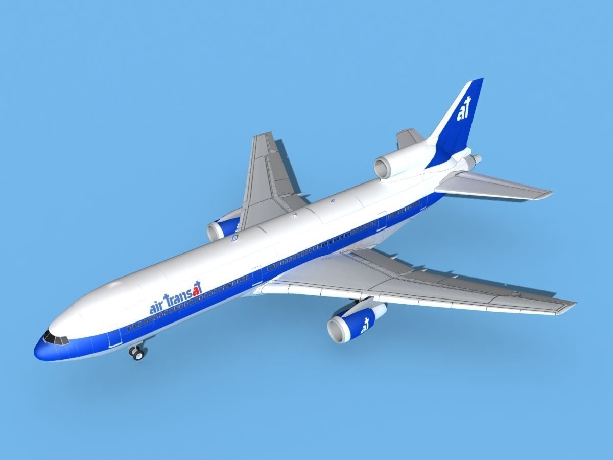 Lockheed L-1011 TriStar Air Transat 1 3D model_10