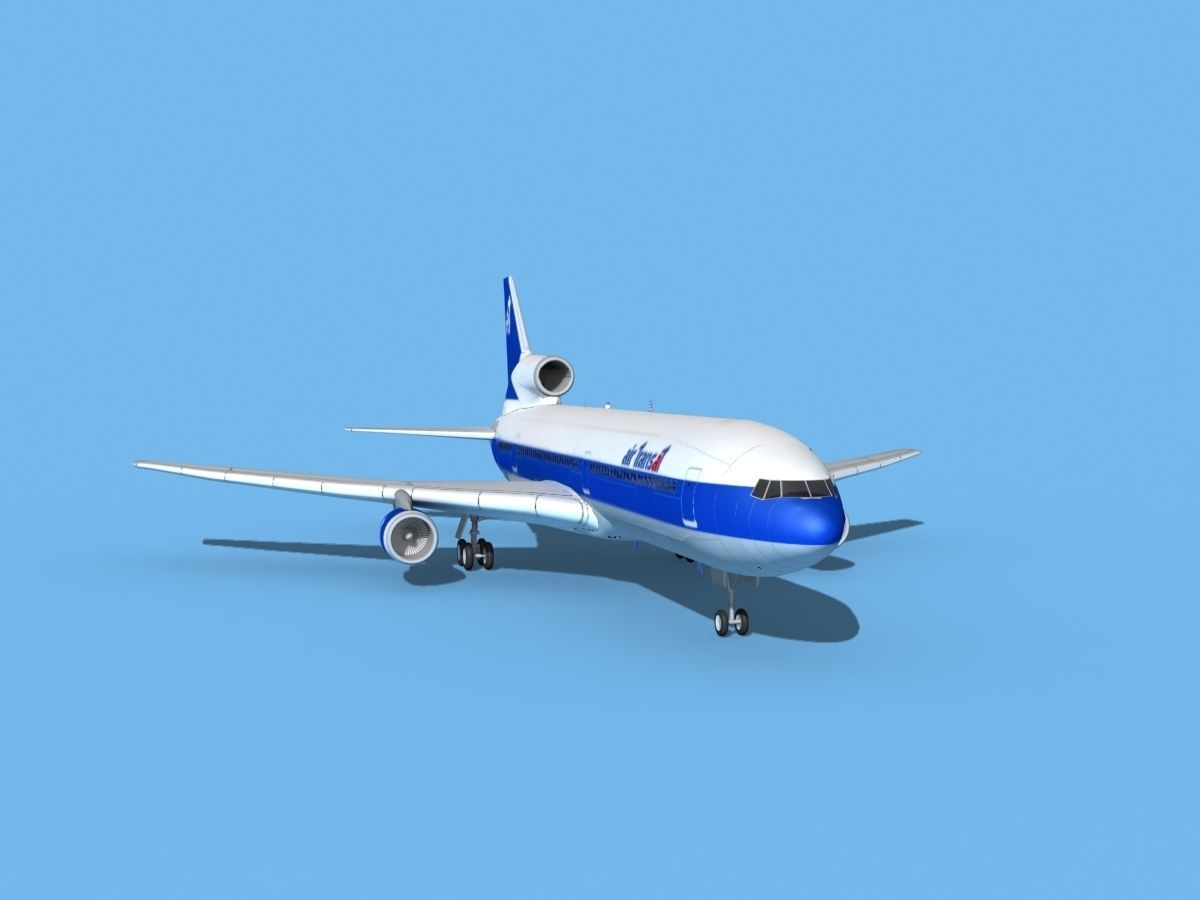 Lockheed L-1011 TriStar Air Transat 1 3D model_2