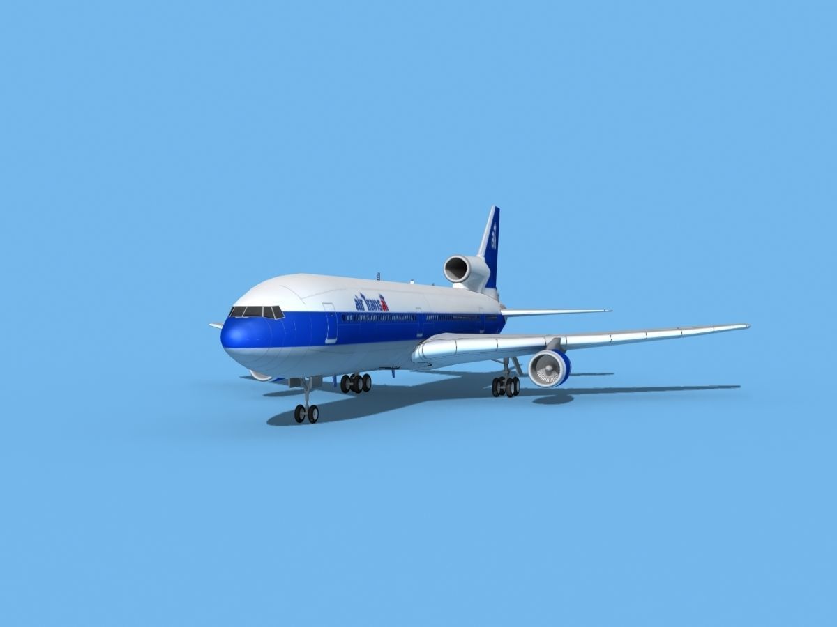Lockheed L-1011 TriStar Air Transat 1 3D model_1