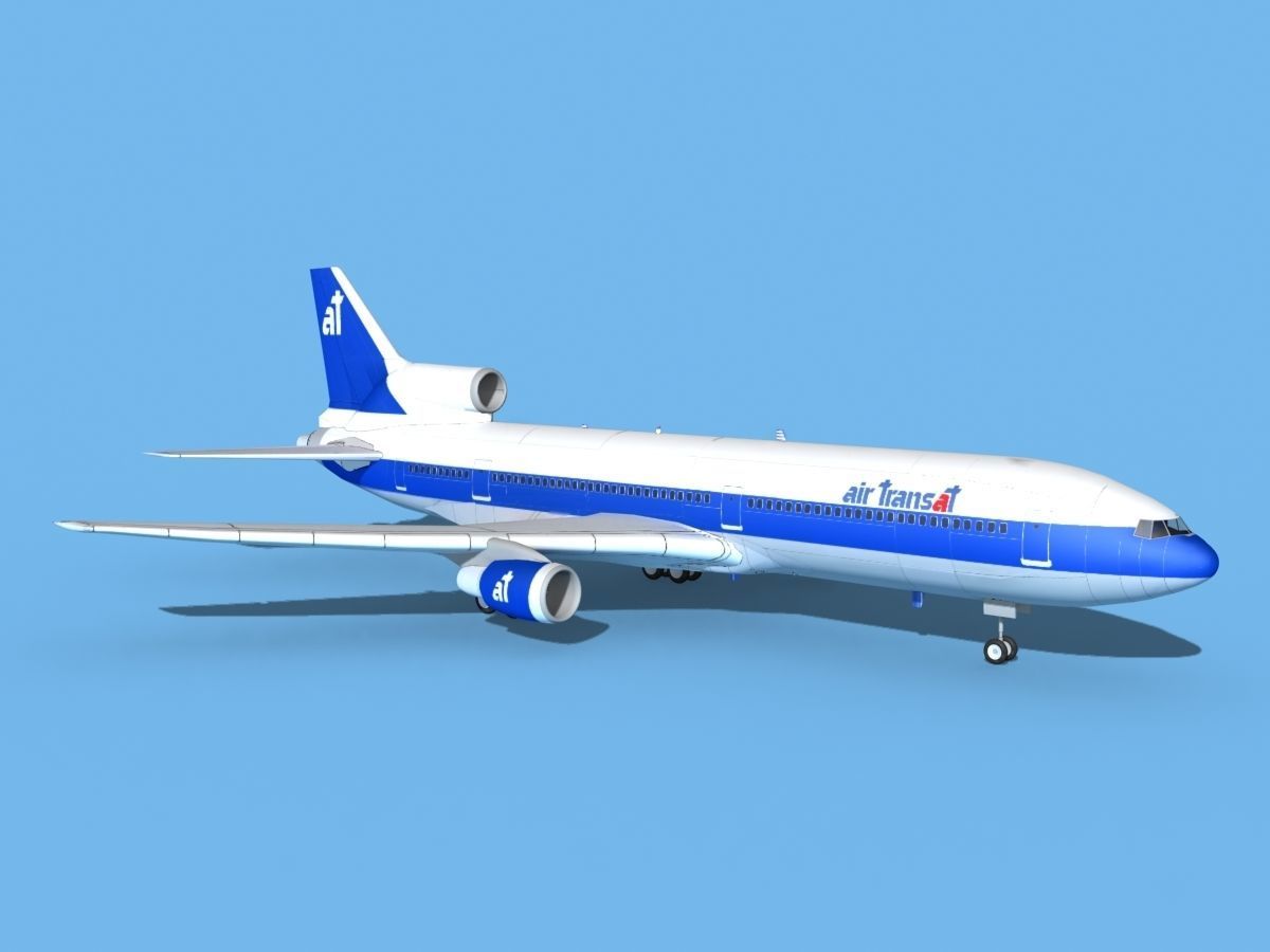 Lockheed L-1011 TriStar Air Transat 1 3D model_3