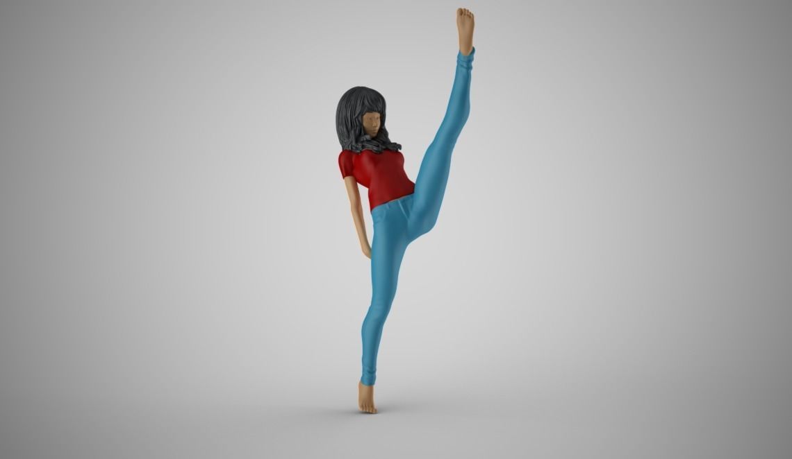 Great Flexibility 2 3D model 3D printable | CGTrader
