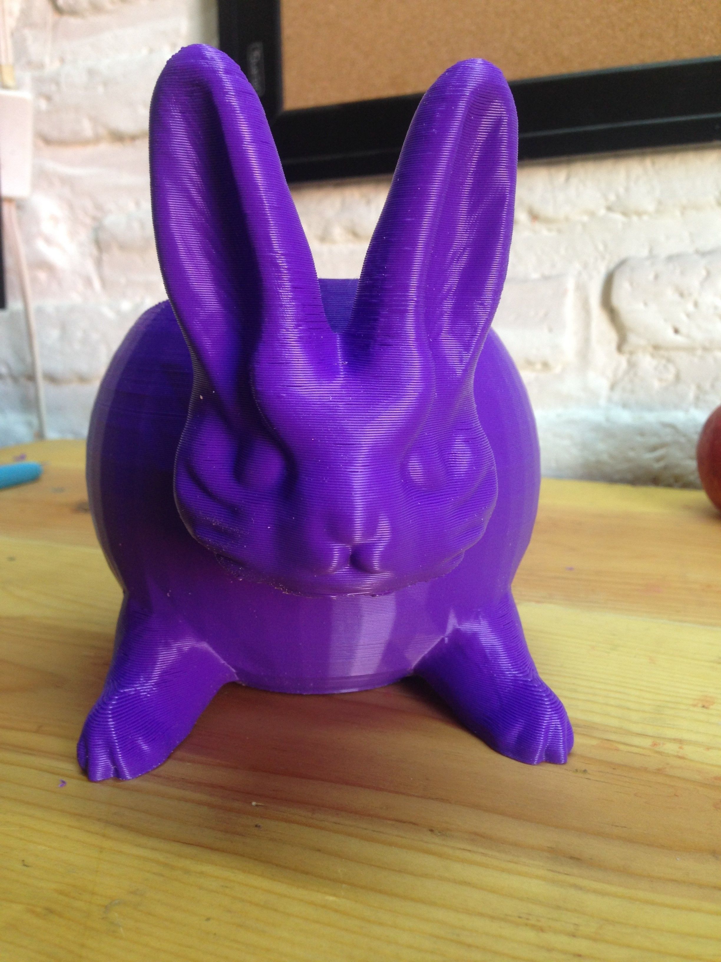 Maceta conejo de pascua 3D print model_2