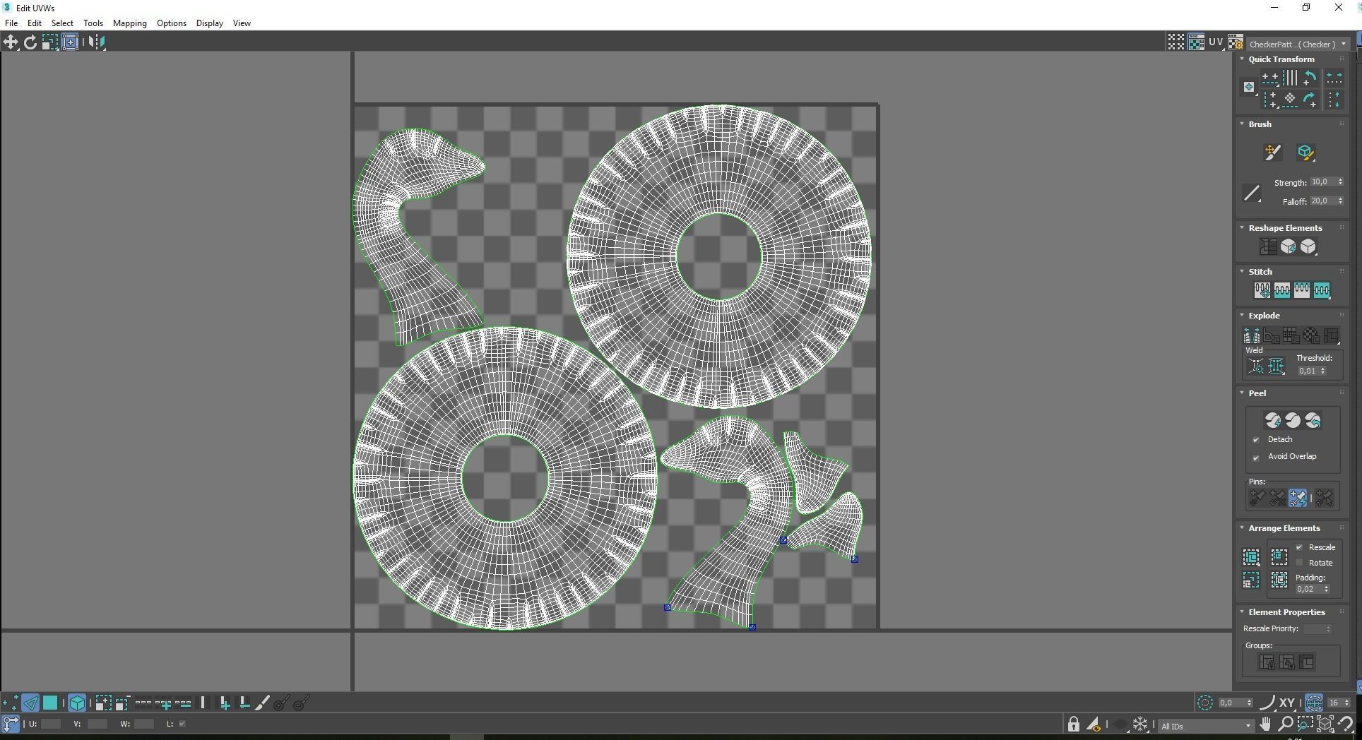 Inflatable Swan 3D Model - High Detail and Versatility Low-poly 3D model_10