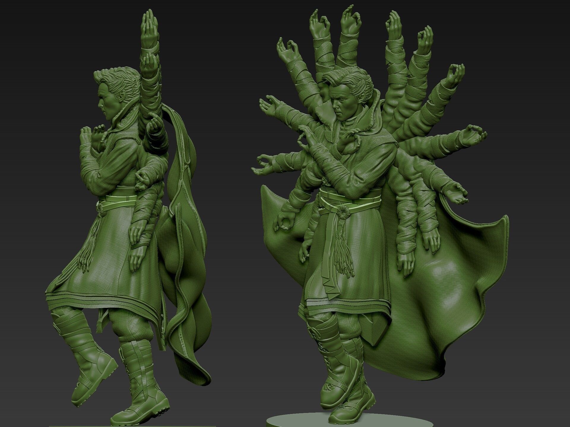 Doctor Strange 3D Print Model Avengers Marvel MCU 3D print model_8