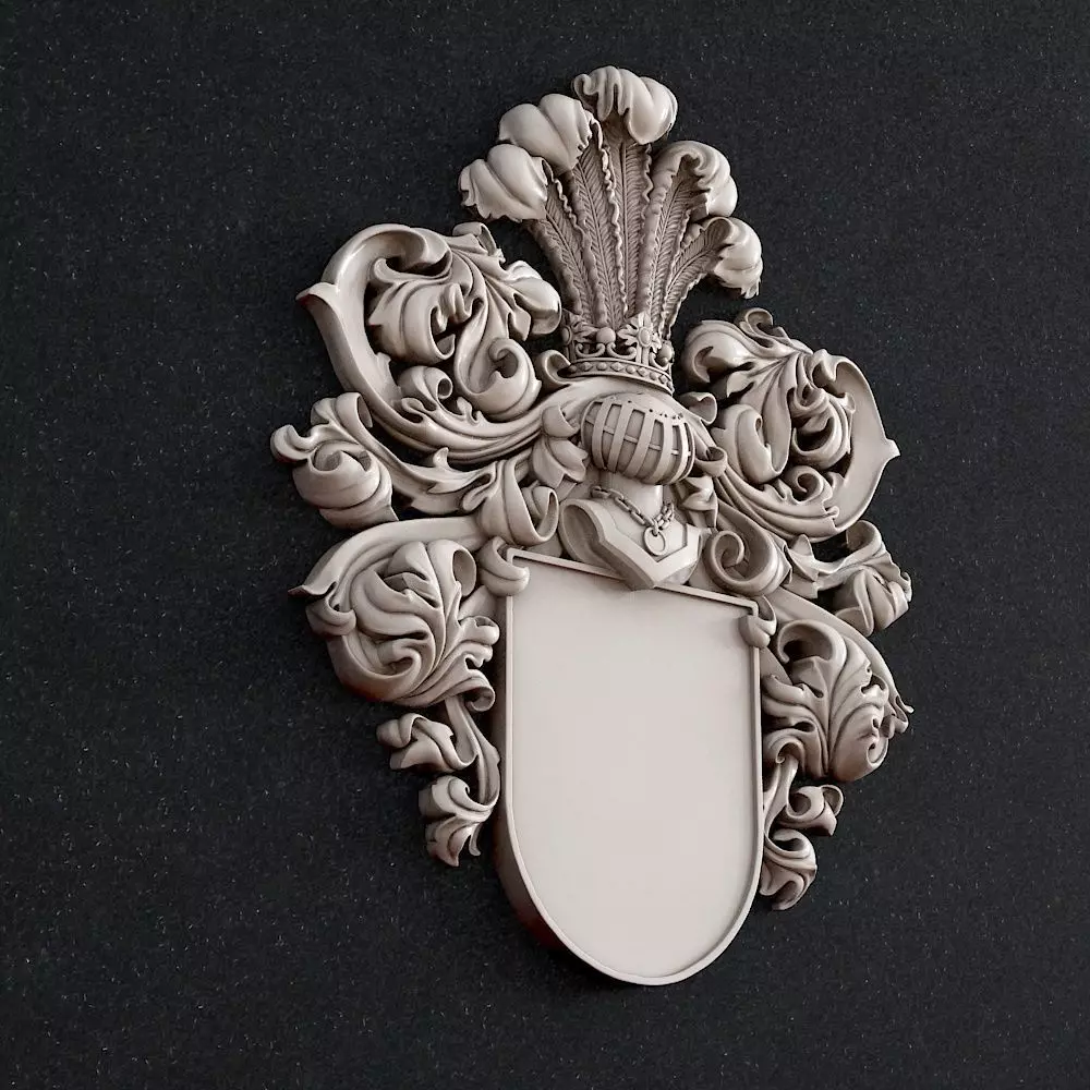 coat of arms 3 3D print model_0