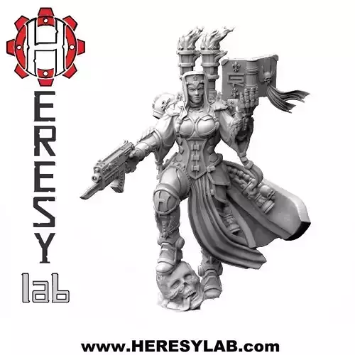 Heresylab - Sister Esperanza 3D print model