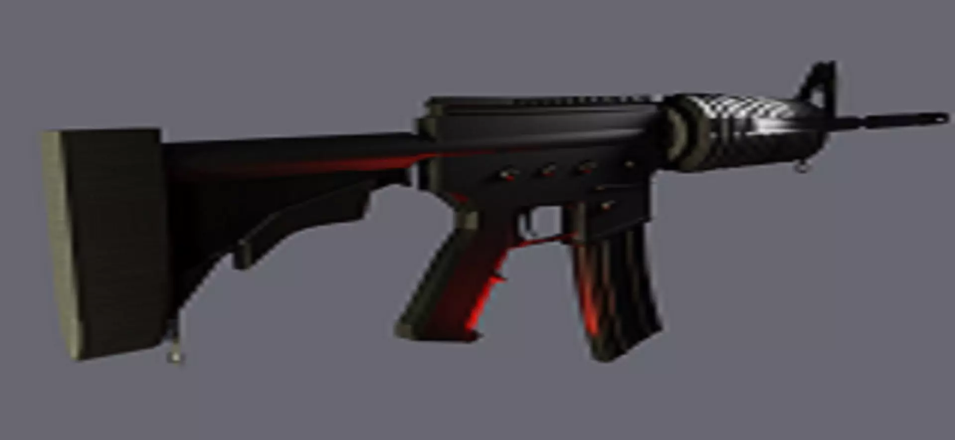 Solid-Gun ar - rifle 3D model | CGTrader