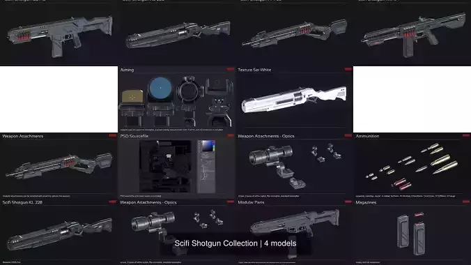 Scifi Shotgun Collection 