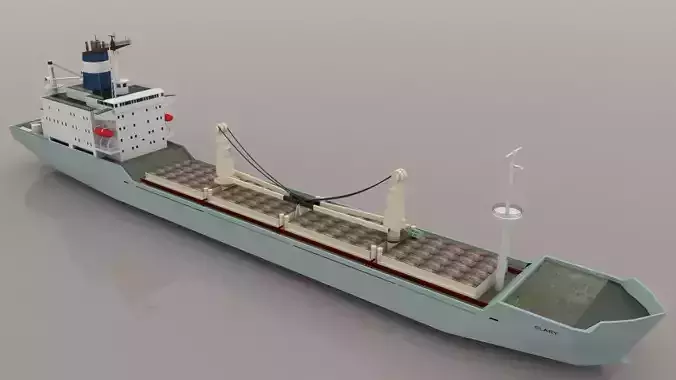 MV Clary 3D model
