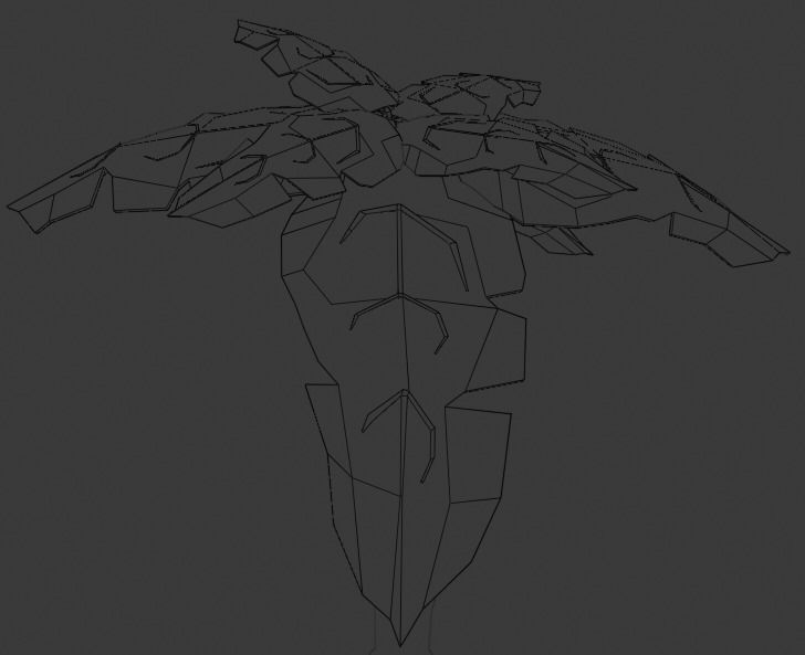 Low Poly Palm Tree Low-poly 3D model_5