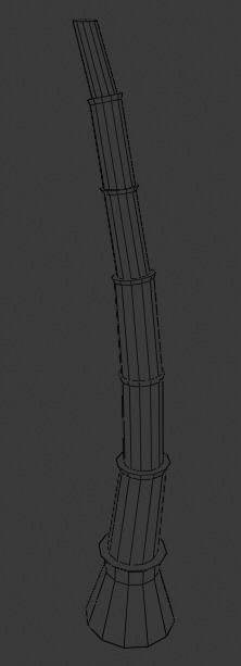 Low Poly Palm Tree Low-poly 3D model_6