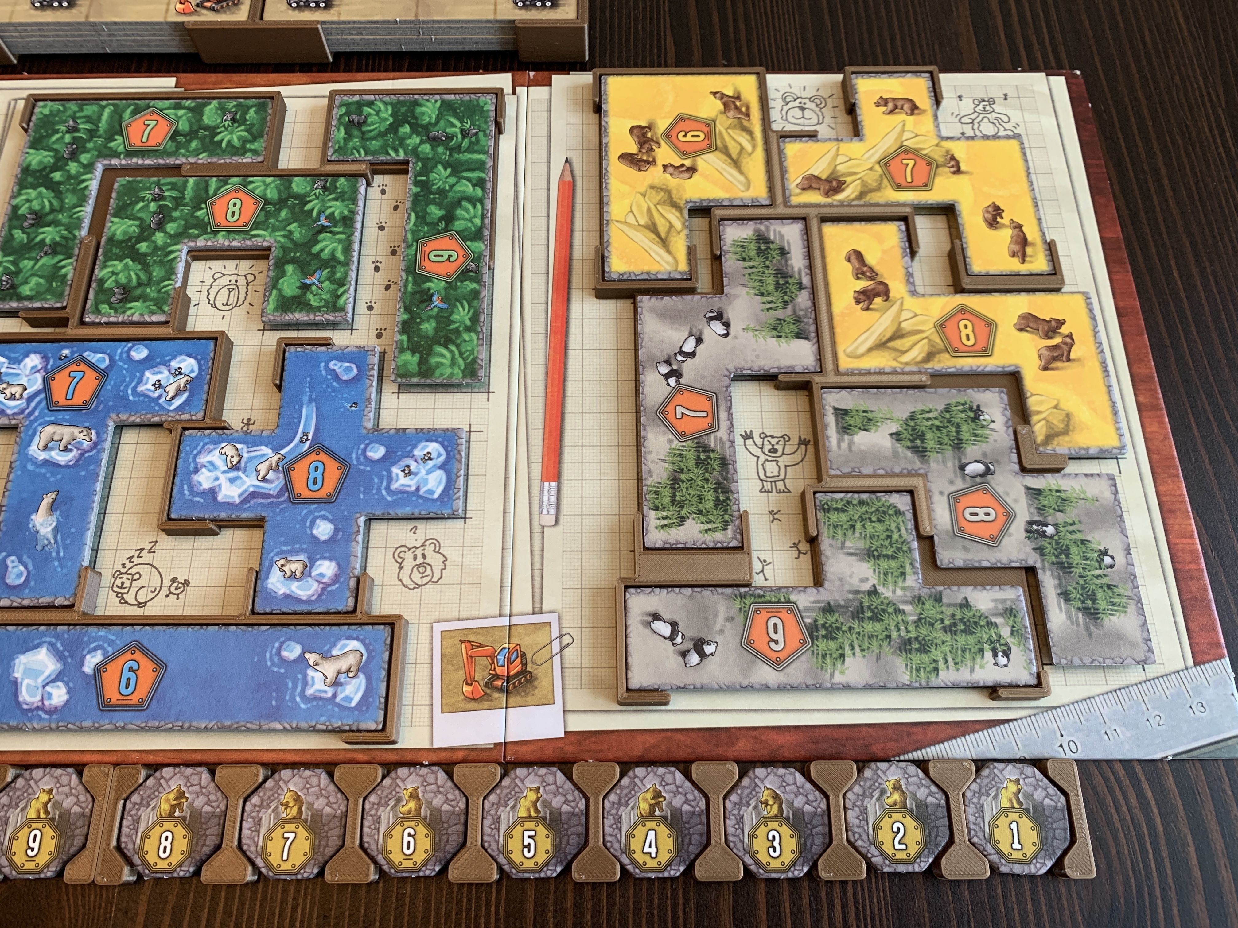 Barenpark Board Game Organizer Insert 3D print model_3