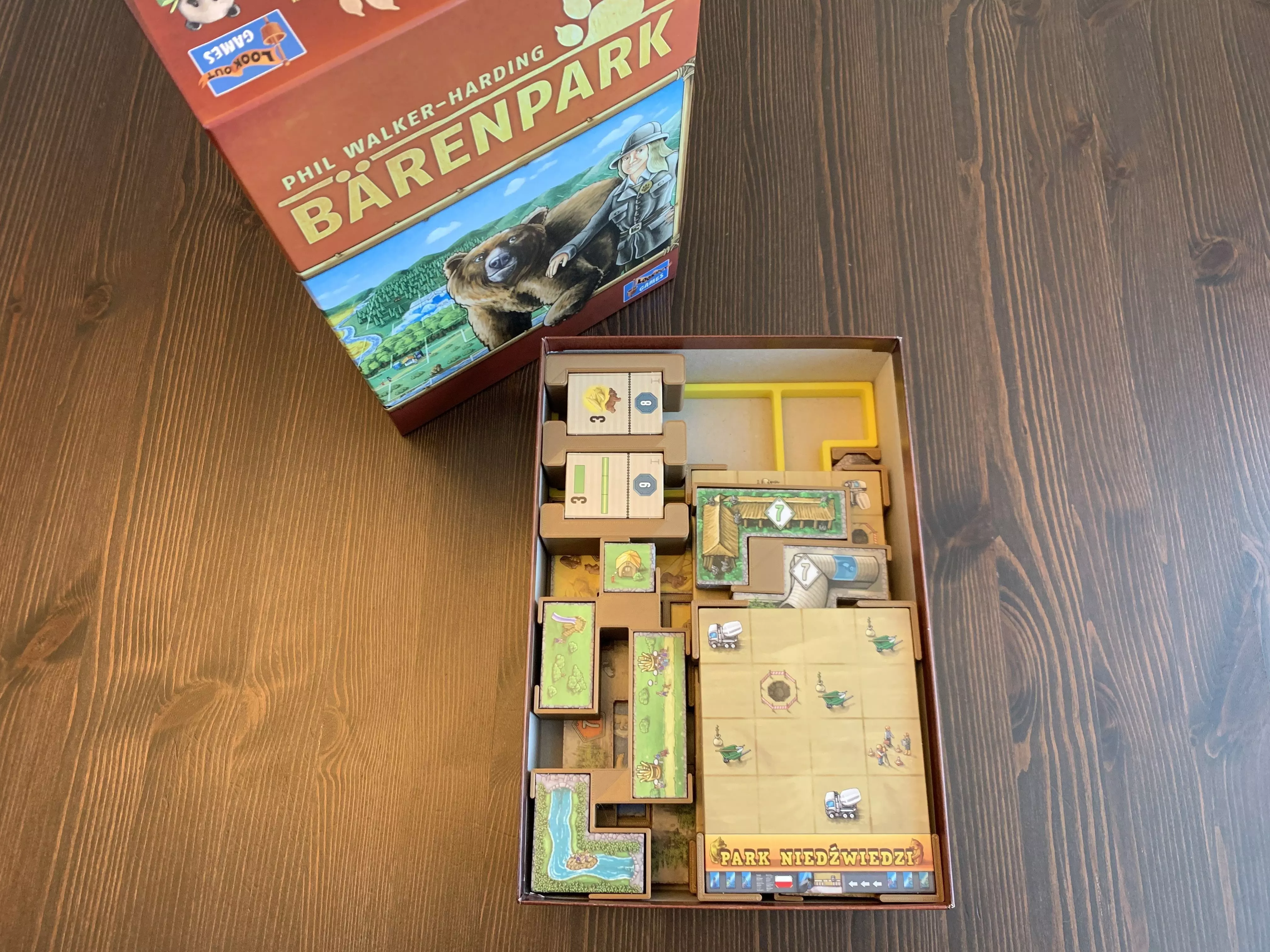 Barenpark Board Game Organizer Insert 3D print model_0