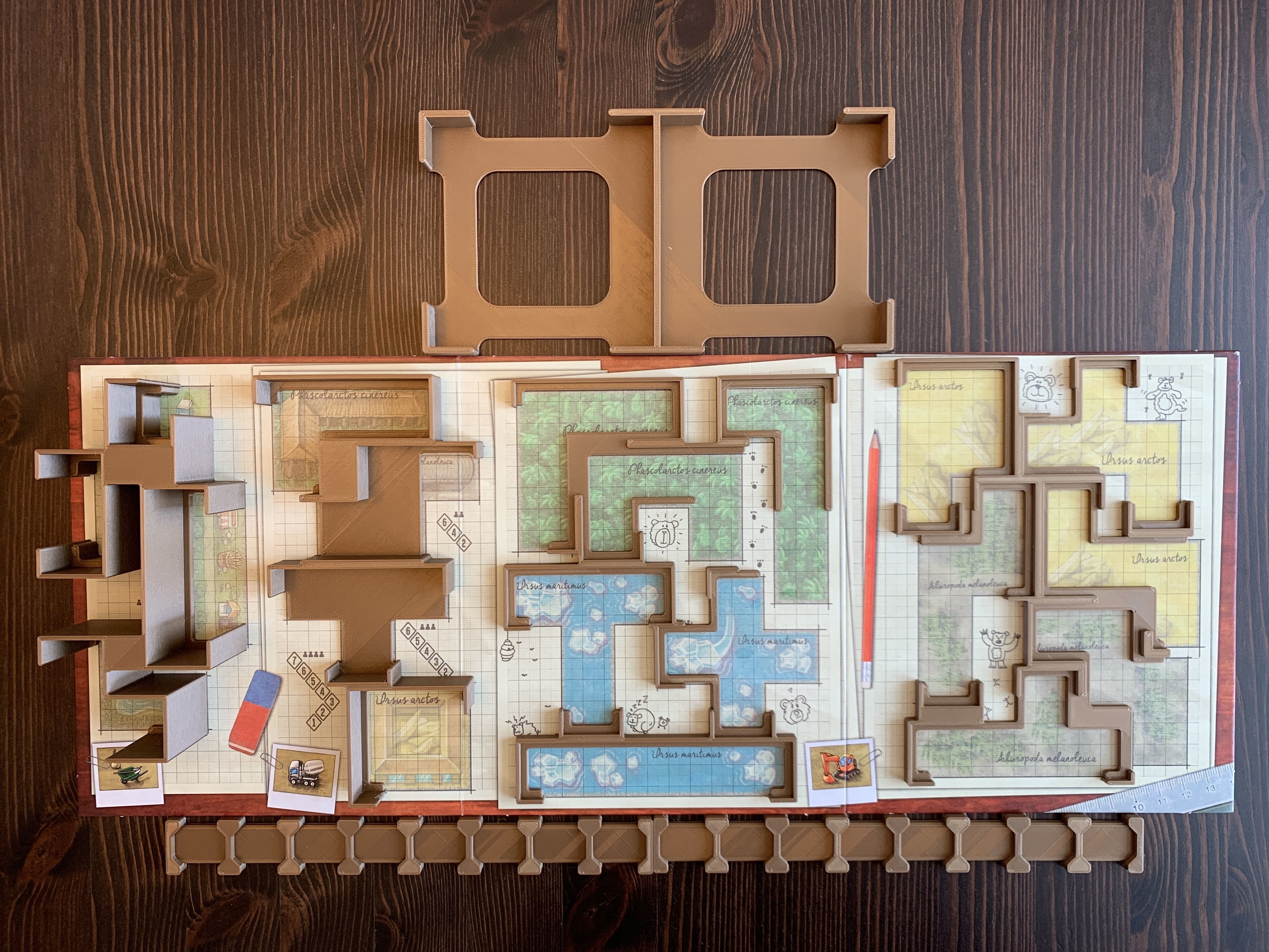 Barenpark Board Game Organizer Insert 3D print model_4