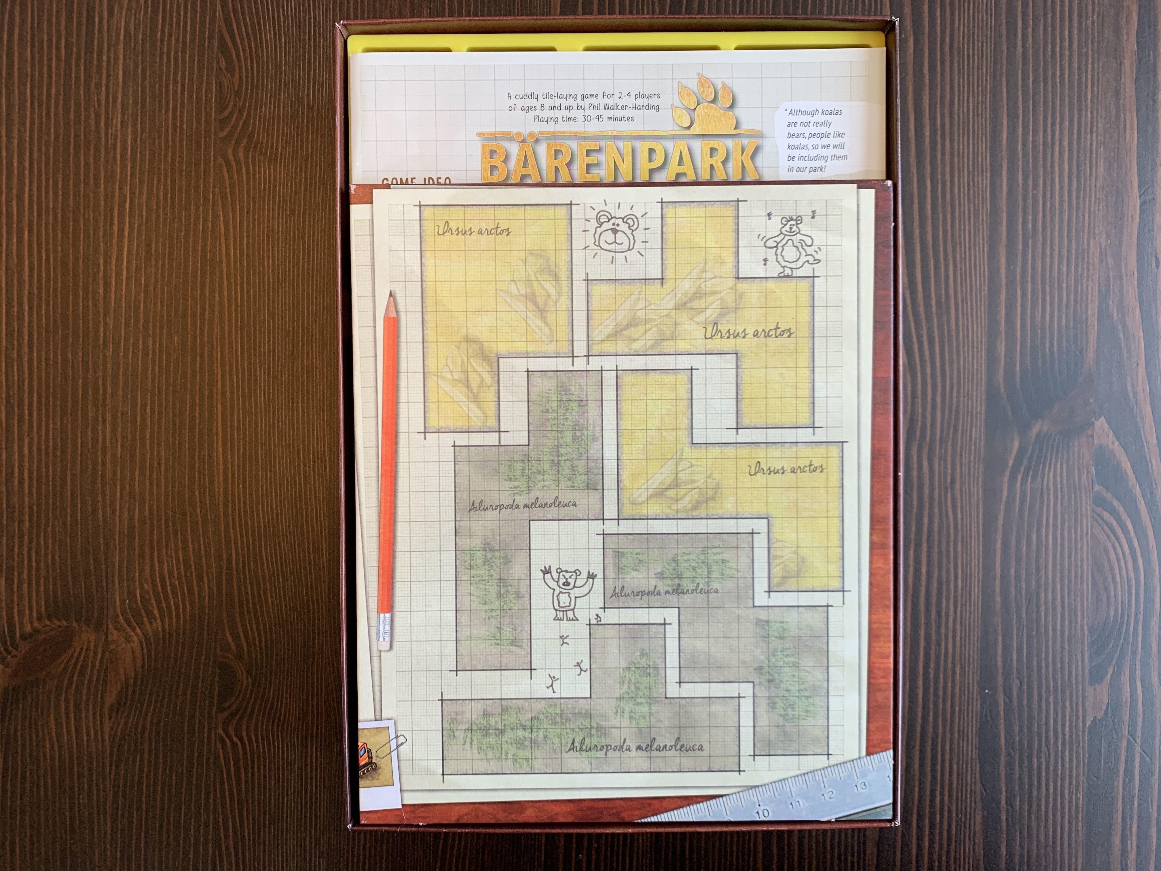 Barenpark Board Game Organizer Insert 3D print model_16