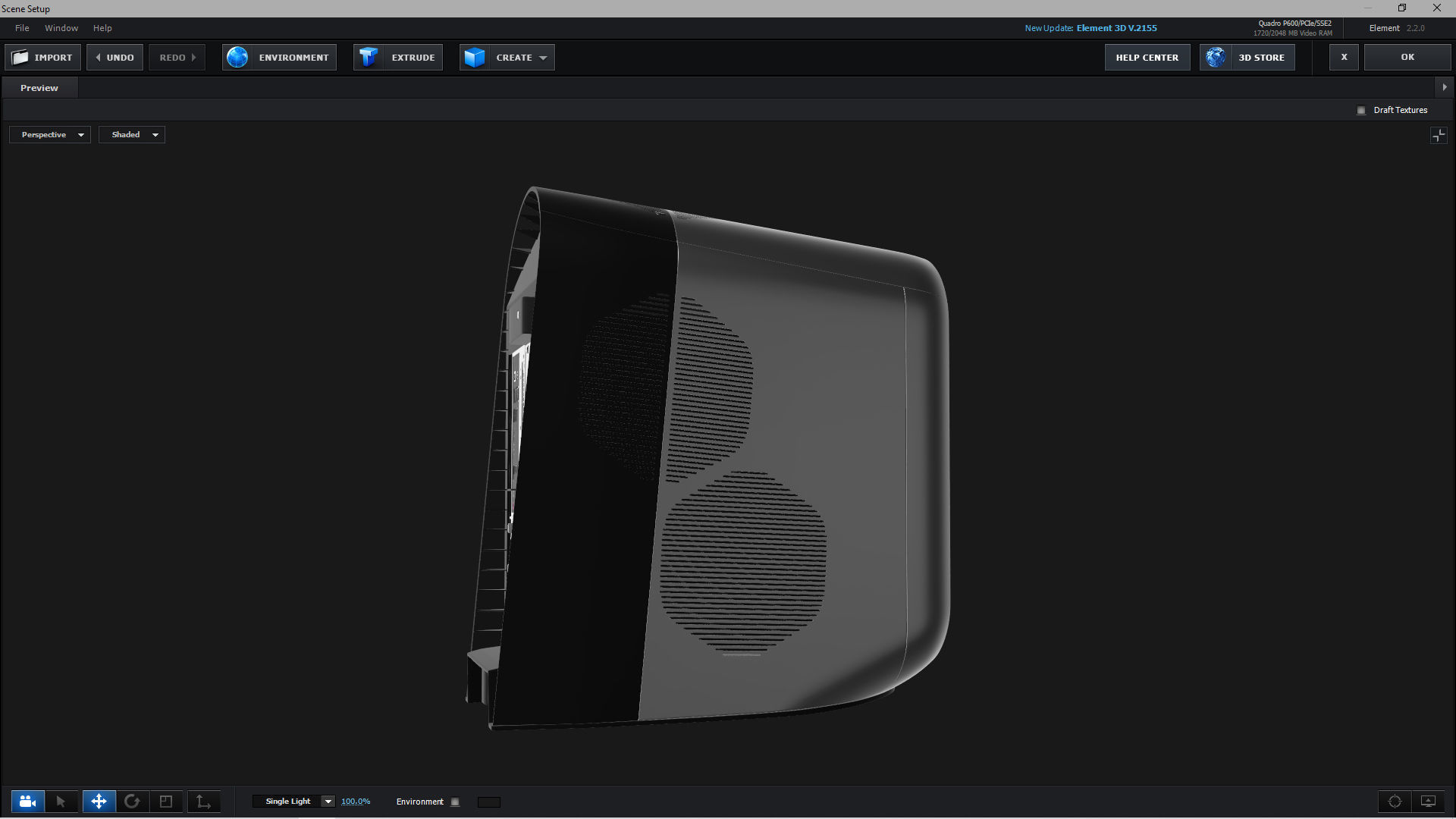 E3D - Alienware Aurora R9 3D model_7